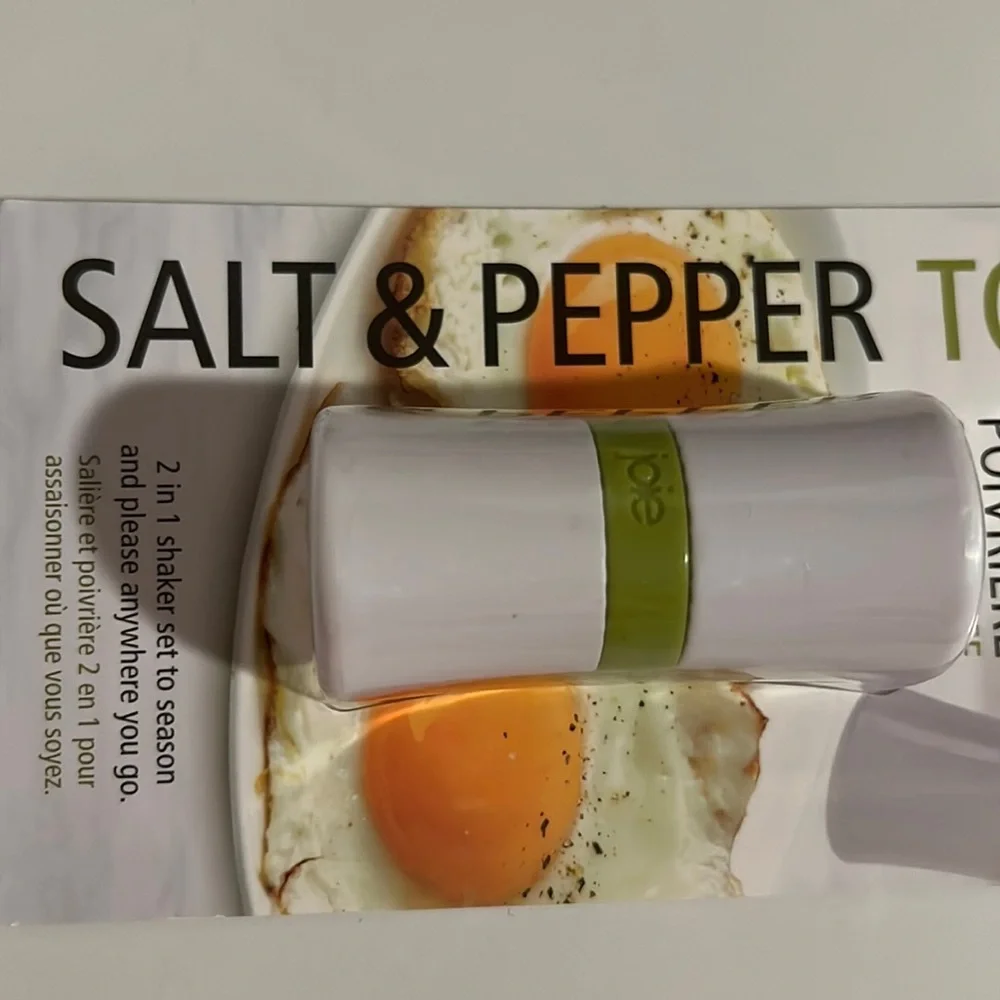 Cute.. Mini joie SALT & PEPPER TO GO!!